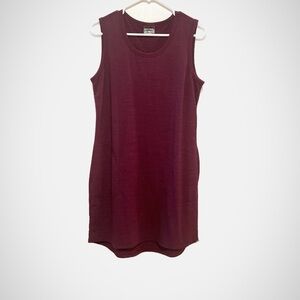 32 Degrees Burgundy Midi Dress